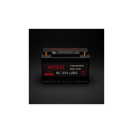 Batterie Lithium Atomique Batteries Hyperion 40-T6 Lithium-ion LiFePO4 12V haute performance 40Ah