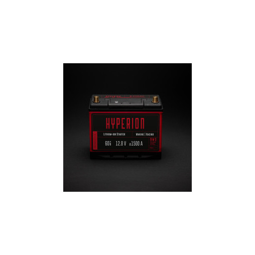 Batterie Lithium Atomique Batteries Hyperion 60 Lithium-ion LiFePO4 12V haute performance 60Ah