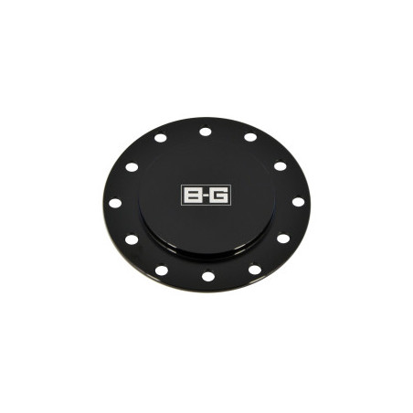 Plaque d'obturation aluminium pour bouton de klaxon BG Racing (6x70mm - 6x74mm)