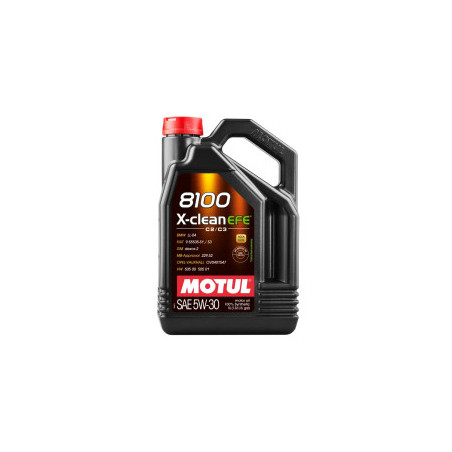 Huile moteur MOTUL 8100 X-CLEAN EFE 5W30 - bidon de 5L