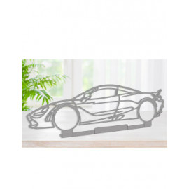 Décoration à poser Art Design support acier - silhouette BMW M3 E30 Décoration à poser Art Design support acier - silhouette BMW M3 E30