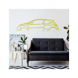 Décoration à poser Art Design support acier - silhouette BMW M3 E30 Décoration à poser Art Design support acier - silhouette BMW M3 E30