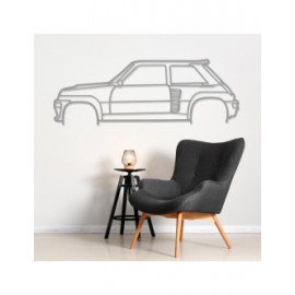 Décoration murale Art Design - silhouette Renault R5 ALP. CLASSIC Décoration murale Art Design - silhouette Renault R5 ALP. CLASSIC