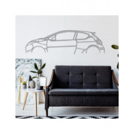 Décoration à poser Art Design support acier - silhouette Chevrolet CLASSIC 1960 CORVETTES Décoration à poser Art Design support acier - silhouette Chevrolet CLASSIC 1960 CORVETTES