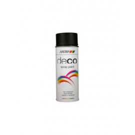 Peinture glycero Noir Satine 400ml RAL 9005 Peinture glycero Noir Satine 400ml RAL 9005