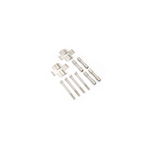 Kit de boulons, de goupilles et de supports de plaquettes Forge pour étrier de frein à 6 pistons