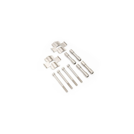 Kit de boulons, de goupilles et de supports de plaquettes Forge pour étrier de frein à 6 pistons