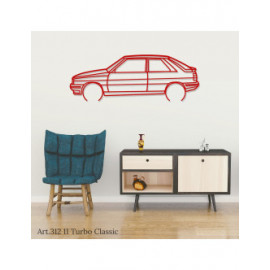 Décoration murale Art Design - silhouette Renault 11 TURBO CLASSIC Décoration murale Art Design - silhouette Renault 11 TURBO CLASSIC