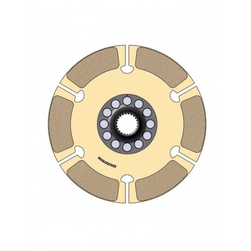 Disque Embrayage AP RACING 184mm 1"x23-7.11