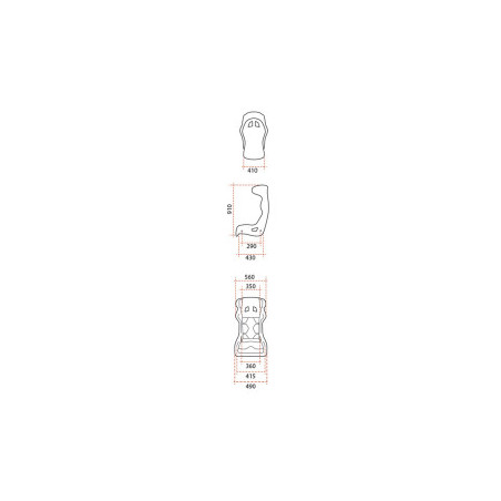 Siège baquet GT2i FIA Pro-02M fibre à oreilles 2024