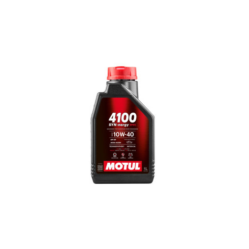 Huile moteur MOTUL 4100 SYN-NERGY SPEC 10W-40 - bidon de 1L Huile moteur MOTUL 4100 SYN-NERGY SPEC 10W-40 - bidon de 1L