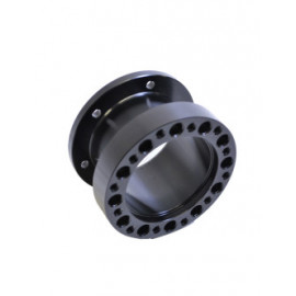 Entretoise de volant Bratex aluminium noir 6x70