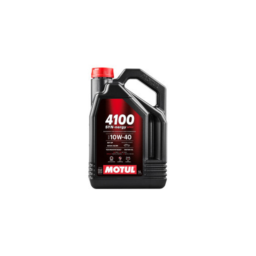 Huile moteur MOTUL 4100 SYN-NERGY SPEC 10W-40 - bidon de 5L