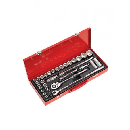 Coffret à Cliquets 32 pièces 1/2" 6pts