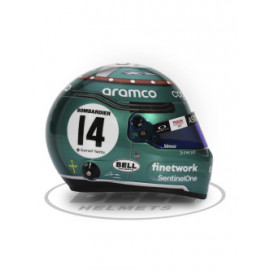 Mini casque BELL 2023 Fernando ALONSO Grand Prix de Silverstone Mini casque BELL 2023 Fernando ALONSO Grand Prix de Silverstone