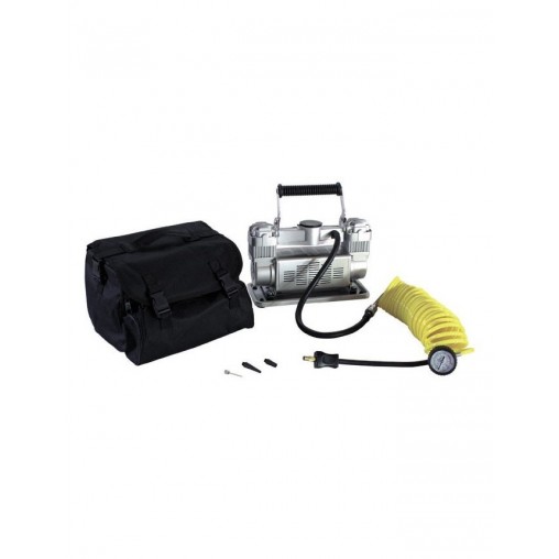 Compresseur d'Air / Gonfleur Bi-Cylindres 8 Bars Bicylindre 110l/mn Manomètre Compresseur d'Air / Gonfleur Bi-Cylindres 8 Bars Bicylindre 110l/mn Manomètre