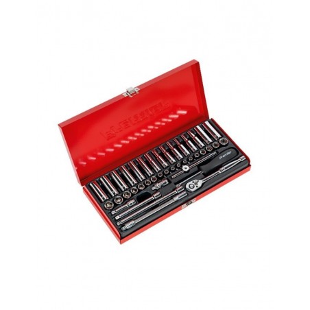 Coffret à Cliquets 41 pièces 1/4" 6pts