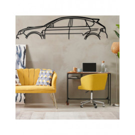 Décoration à poser Art Design support acier - silhouette Subaru IMPREZA STI 2008 Décoration à poser Art Design support acier - silhouette Subaru IMPREZA STI 2008