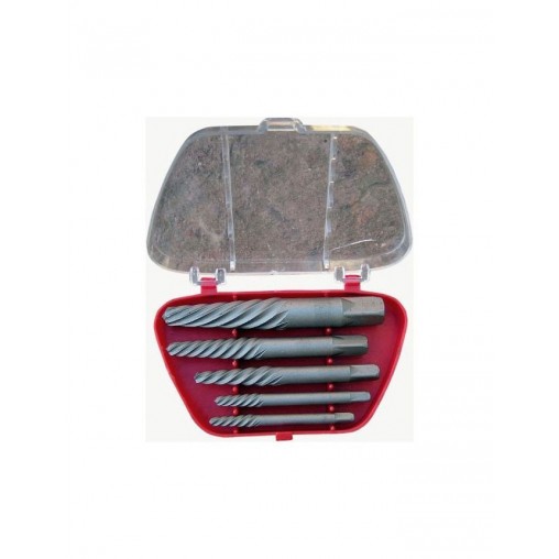 Coffret de 5 Extracteurs de Goujons, Vis et Boulons Filetage épais 3mm à 19mm