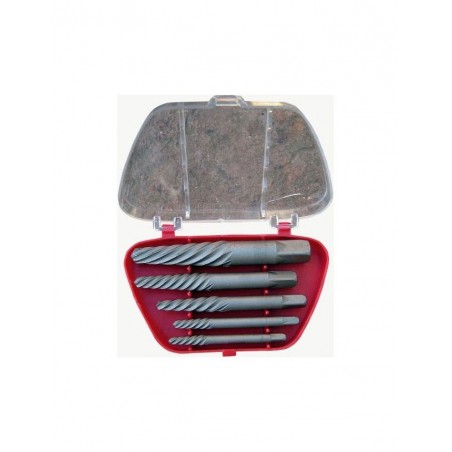 Coffret de 5 Extracteurs de Goujons, Vis et Boulons Filetage épais 3mm à 19mm