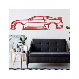 Décoration à poser Art Design support bois - silhouette Chevrolet CAMARO ZL1