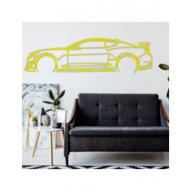 Décoration à poser Art Design support bois - silhouette Chevrolet CAMARO ZL1