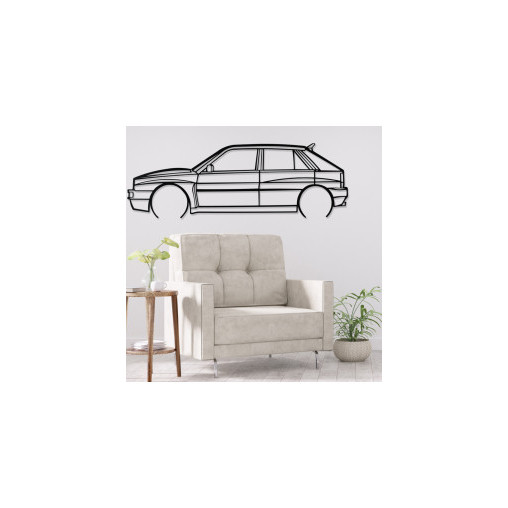 Décoration murale Art Design - silhouette Lancia DELTA EVO Décoration murale Art Design - silhouette Lancia DELTA EVO