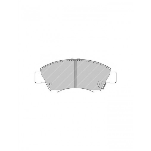 Plaquettes de Frein Ferodo DS2500 Avant Honda Civic / CRX