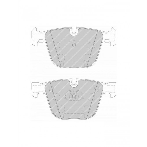 Plaquettes de Frein Ferodo DS2500 Arrière BMW E63 / E64 / E66 / M3 E92