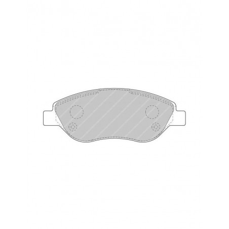 Plaquettes de Frein Ferodo DS2500 Avant Fiat Stilo Abarth