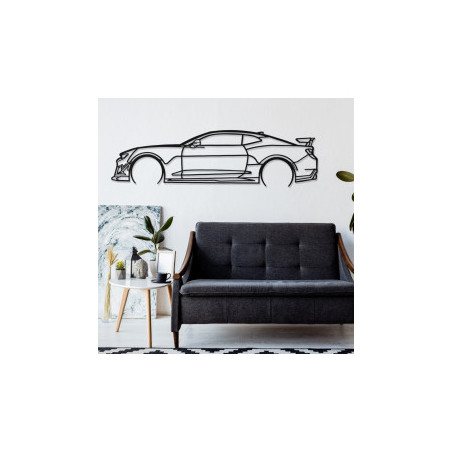 Décoration murale Art Design - silhouette Chevrolet CAMARO ZL1