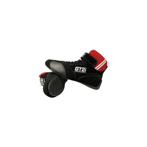 Bottines GT2i Race FIA noir/rouge