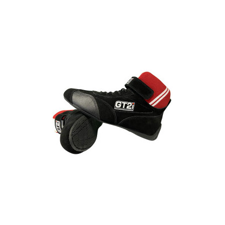 Bottines GT2i Race FIA noir/rouge