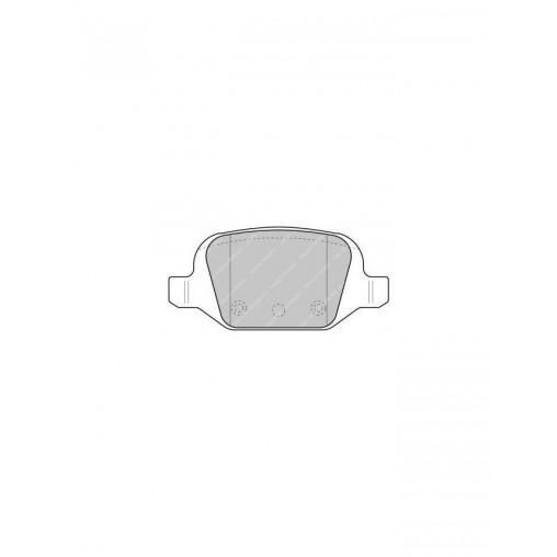 Plaquettes de Frein Ferodo DS2500 Arrière Fiat Punto HGT