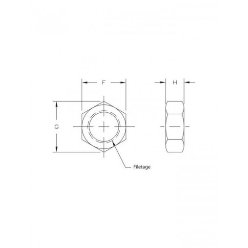 Rotule Compétition Rodobal MTE Femelle 10mm / 1.25mm