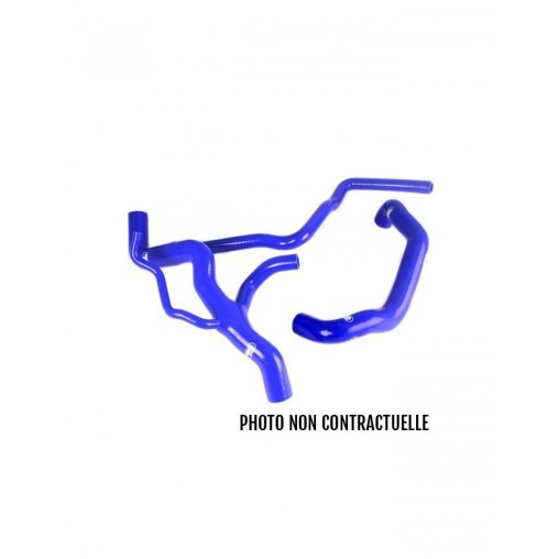 Kit Durite d'Eau Samco Subaru WRX/STI 2000-2002 (2 pièces) bleu