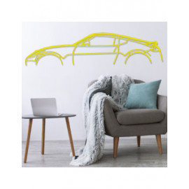 Décoration à poser Art Design support acier - silhouette Nissan 370Z Décoration à poser Art Design support acier - silhouette Nissan 370Z