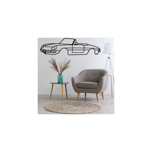 Décoration murale Art Design - silhouette Alfa Romeo SPIDER DUET - FRONT Décoration murale Art Design - silhouette Alfa Romeo SPIDER DUET - FRONT