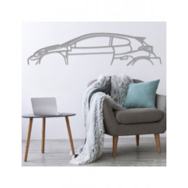 Décoration à poser Art Design support acier - silhouette Toyota YARIS GR