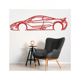 Décoration murale Art Design - silhouette McLaren 720S Décoration murale Art Design - silhouette McLaren 720S