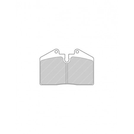 Plaquettes de Frein Ferodo DS3000 Etrier Alcon PNF4436X509