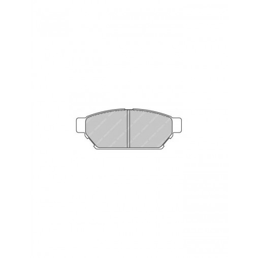 Plaquettes de Frein Ferodo DS3000 Arrière Mitsubishi Lancer Evo 3