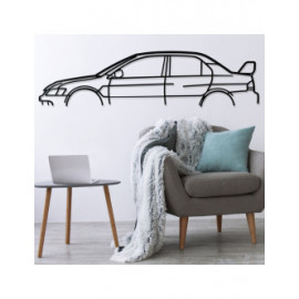 Décoration à poser Art Design support acier - silhouette Mitsubishi LANCER EVO 9 Décoration à poser Art Design support acier - silhouette Mitsubishi LANCER EVO 9