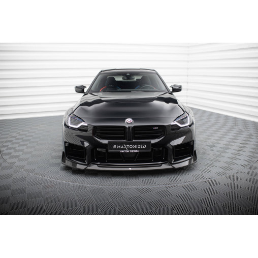 MAXTON Set of Carbon Fiber Splitters BMW M2 G87 MAXTON Set of Carbon Fiber Splitters BMW M2 G87