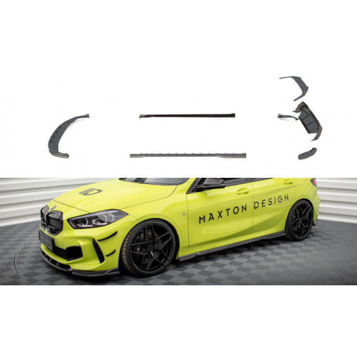 MAXTON Set of Carbon Fiber Splitters BMW 1 F40 M-Pack / M135i