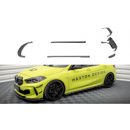MAXTON Set of Carbon Fiber Splitters BMW 1 F40 M-Pack / M135i