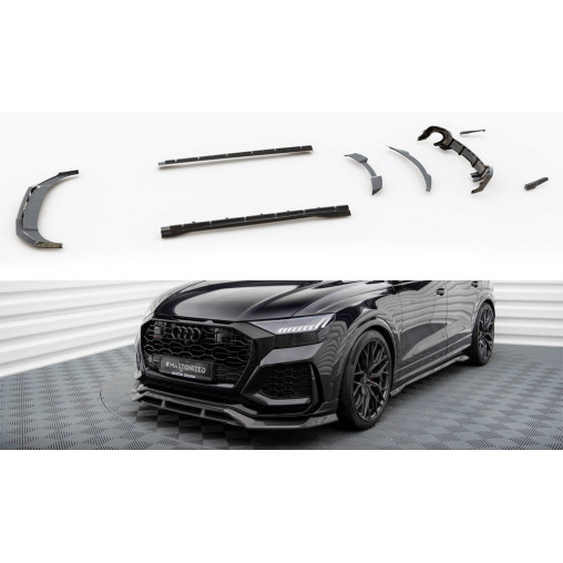 MAXTON Set of Carbon Splitters Audi RSQ8 Mk1 MAXTON Set of Carbon Splitters Audi RSQ8 Mk1