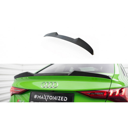 MAXTON Carbon Fiber Tailgate Spoiler Audi RS3 Sedan 8Y