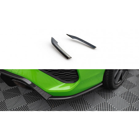 MAXTON Carbon Fiber Rear Side Splitters Audi RS3 Sedan 8Y