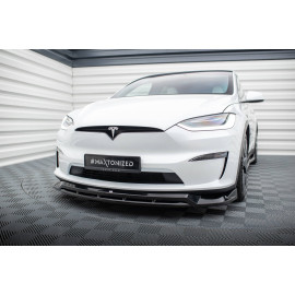 MAXTON Front Splitter V.1 Tesla Model X Mk1 Facelift MAXTON Front Splitter V.1 Tesla Model X Mk1 Facelift